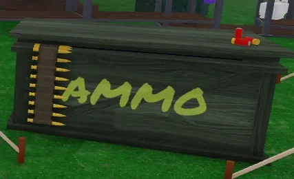 รูปลักษณ์ Ammo Crate ในเกม 99 Nights in the Forest