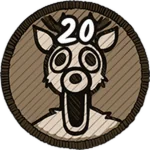 ไอคอน Badge survive 20 days จาก Roblox