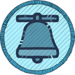 ไอคอน Badge Bellringing จาก Roblox