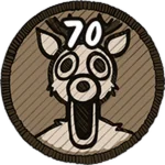 ไอคอน Badge survive 70 days จาก Roblox