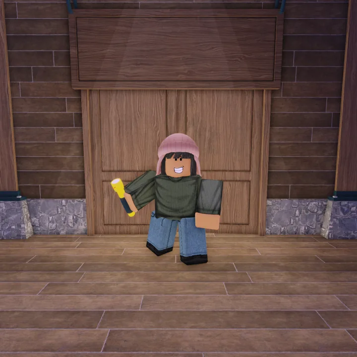 รูปลักษณ์ตัวละครคลาส Camper ในเกม 99 Nights in the Forest