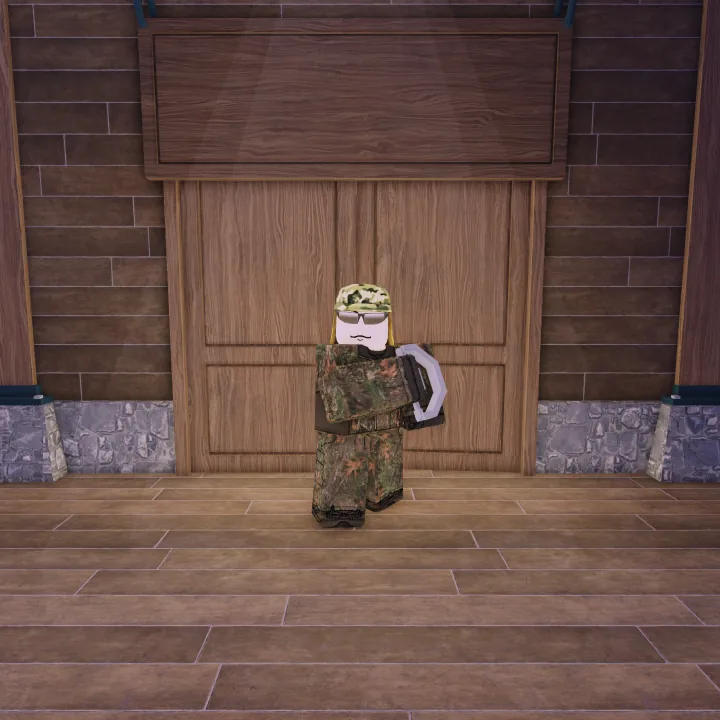 รูปลักษณ์ตัวละครคลาส Hunter ในเกม 99 Nights in the Forest