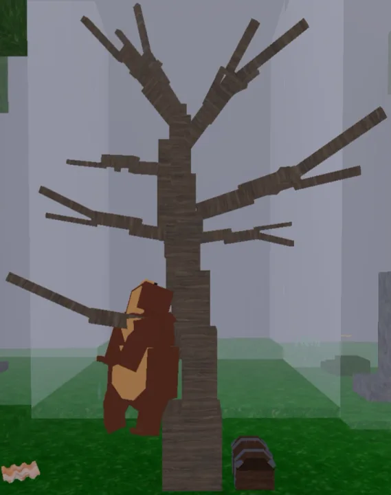 Cultist Tree ต้นไม้แห้งที่แขวนร่างสัตว์ไว้ในป่า