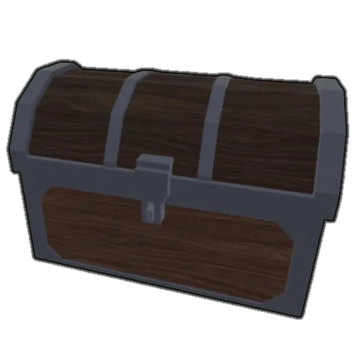 รูปลักษณ์ Iron Chest หีบเหล็กใน 99 Nights in the Forest