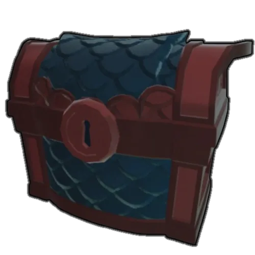 รูปลักษณ์ Ruby Chest หีบรางวัลสีแดงใน 99 Nights in the Forest