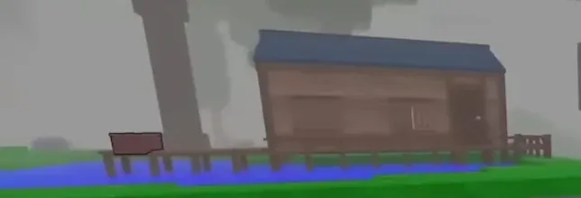 Dock Cabin กระท่อมไม้หลังเล็กตั้งอยู่ริมท่าเรือ