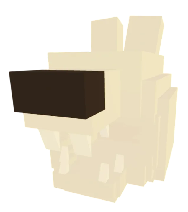 หมวก Polar Bear Hat สีอ่อน รูปหัวหมีขั้วโลก