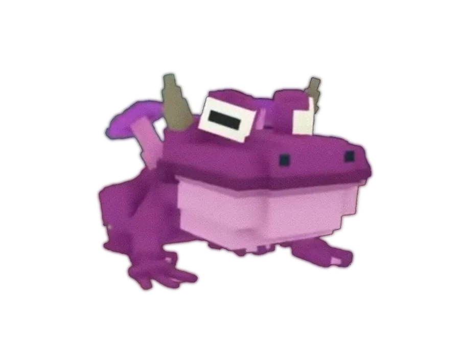กบ Purple Frog สีม่วง แตกต่างจาก Blue Frog