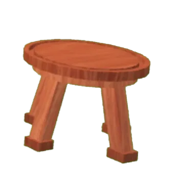 เก้าอี้ไม้ไม่มีพนัก Wooden Stool สำหรับตกแต่งค่าย