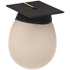 Starter Egg — ไข่สีครีมสวมหมวกรับปริญญาสีดำ
