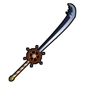 รูปร่างอาวุธ Buddy Sword ใน Blox Fruits