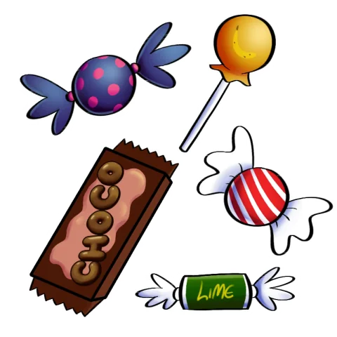 ไอคอน Candy ใน Blox Fruits