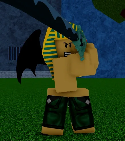 ลักษณะบอสChief Warden ในเกม Blox Fruits