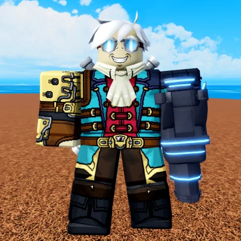 ลักษณะบอสCyborg (Boss) ในเกม Blox Fruits