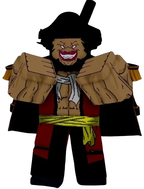 ลักษณะบอสDarkbeard ในเกม Blox Fruits