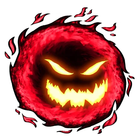 ไอคอน Demonic Wisp ใน Blox Fruits