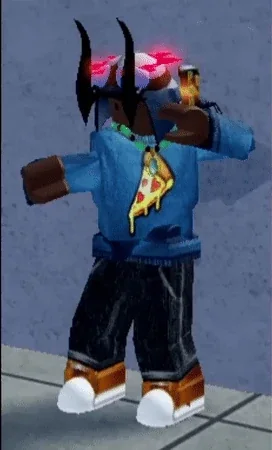 ตัวอย่างท่ายืนเมื่อใช้ Dragon Breath ใน Blox Fruits