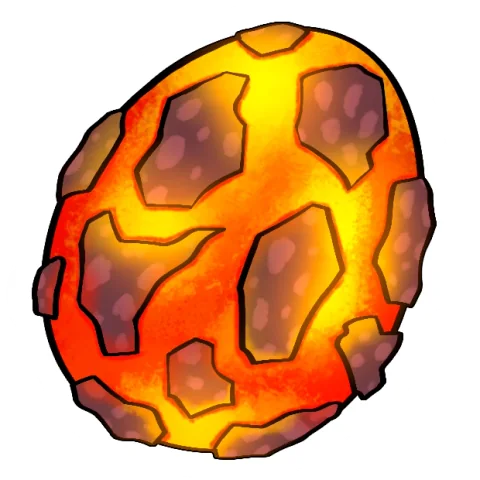 ไอคอน Dragon Egg ใน Blox Fruits
