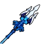 รูปร่างอาวุธ Dragon Trident ใน Blox Fruits