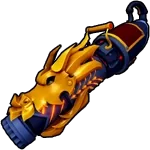 รูปร่างอาวุธ Dragonstorm ใน Blox Fruits