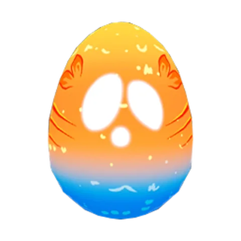 รูปร่างไข่ Fishy Egg ใน Blox Fruits