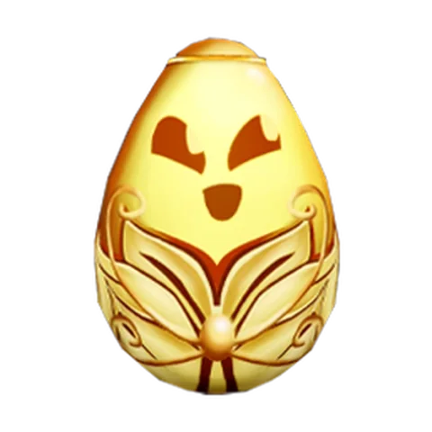 รูปร่างไข่ Golden Egg ใน Blox Fruits
