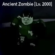 ลักษณะศัตรู Ancient Zombie ในเกม Blox Fruits
