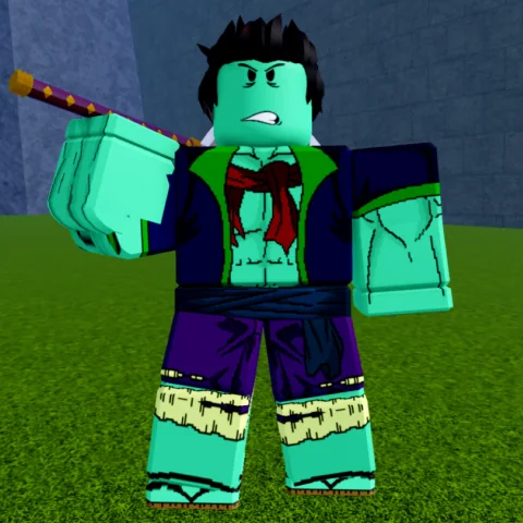ลักษณะศัตรู Fishman Raider ในเกม Blox Fruits