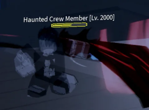 ลักษณะศัตรู Haunted Crew Member ในเกม Blox Fruits