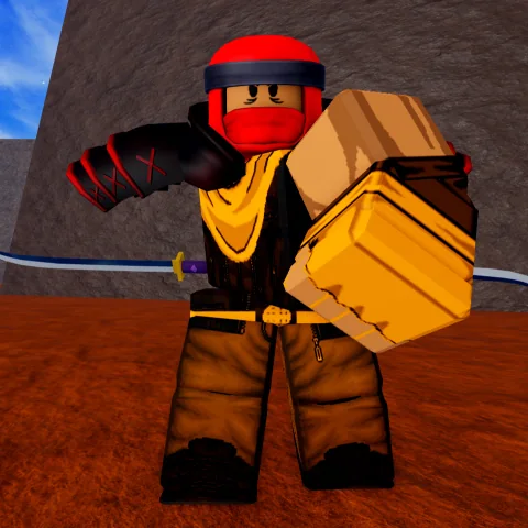 ลักษณะศัตรู Magma Ninja ในเกม Blox Fruits
