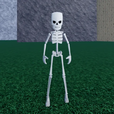 ลักษณะศัตรู Reborn Skeleton ในเกม Blox Fruits