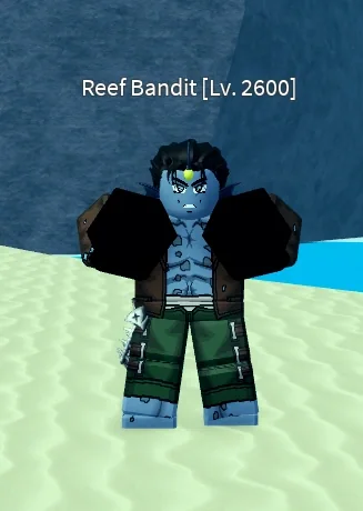 ลักษณะศัตรู Reef Bandit ในเกม Blox Fruits