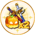 ไอคอน 2x Mastery ในเกม Blox Fruits