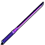 รูปร่างอาวุธ Gravity Blade ใน Blox Fruits