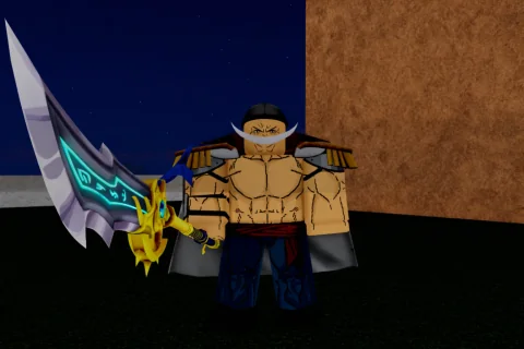 ลักษณะบอสGreybeard ในเกม Blox Fruits