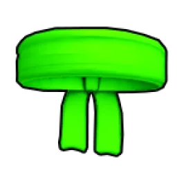 ลักษณะของ Headband (Green) ใน Blox Fruits