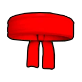 ลักษณะของ Headband (Red) ใน Blox Fruits