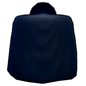 ลักษณะของ Hunter Cape (Black) ใน Blox Fruits