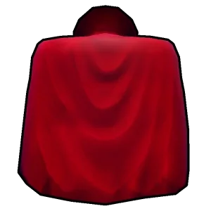 ลักษณะของ Hunter Cape (Red) ใน Blox Fruits