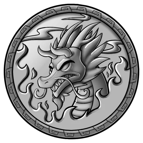 ไอคอน Dragon Token ใน Blox Fruits