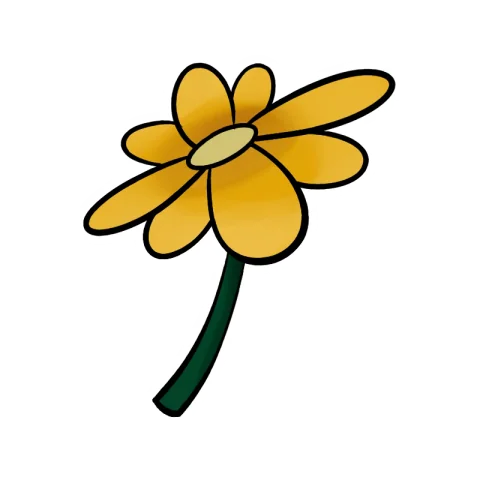 ดอกไม้สีเหลือง Flower 3 ใน Blox Fruits