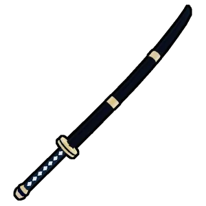 รูปร่างอาวุธ Katana ใน Blox Fruits