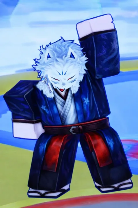 ลักษณะบอสKitsune Lord ในเกม Blox Fruits