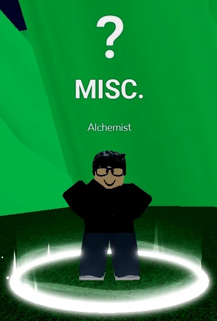 ลักษณะ NPC Alchemist ในเกม Blox Fruits
