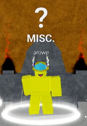ลักษณะ NPC Arowe ในเกม Blox Fruits