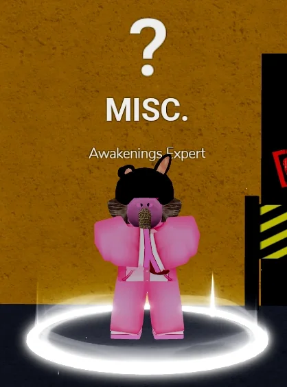ลักษณะ NPC Awakenings Expert ในเกม Blox Fruits