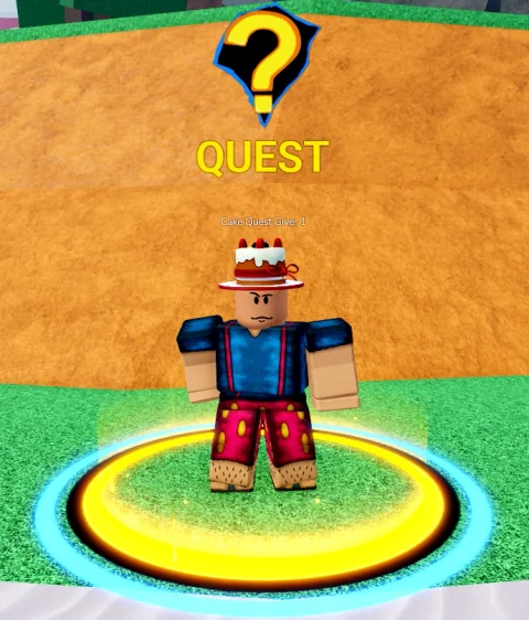 ลักษณะ NPC Cake Quest Giver 1 ในเกม Blox Fruits