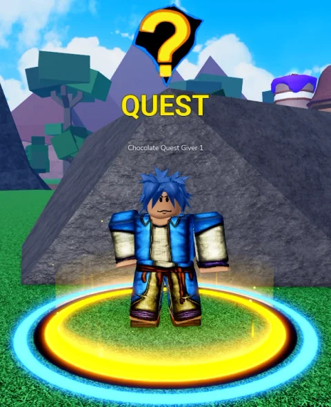 ลักษณะ NPC Chocolate Quest Giver 1 ในเกม Blox Fruits