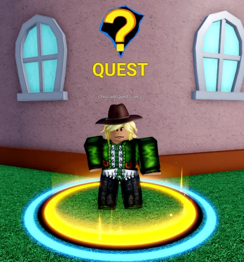 ลักษณะ NPC Chocolate Quest Giver 2 ในเกม Blox Fruits