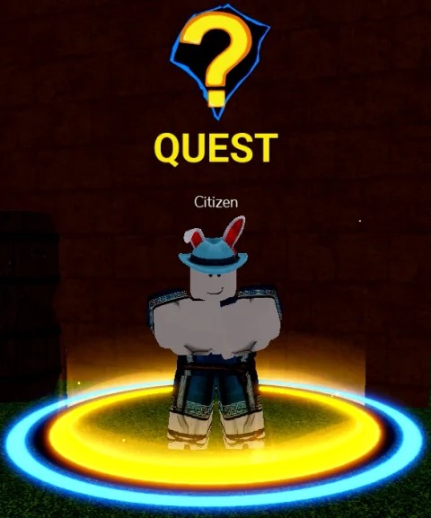ลักษณะ NPC Citizen ในเกม Blox Fruits